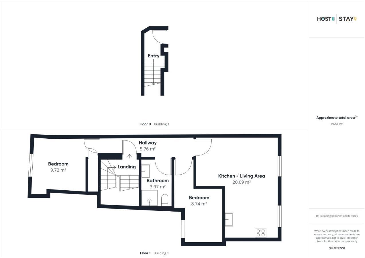 Host & Stay - Apartment One, Hudsons Yard House Уитби Экстерьер фото